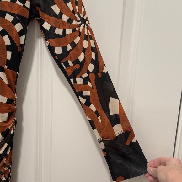 NWT Farm Rio Ruched Dress - Picture 10 of 15